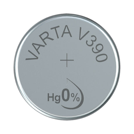 Bateria guzikowa Varta v390 srebrna