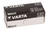 Bateria guzikowa Varta v377 srebrna
