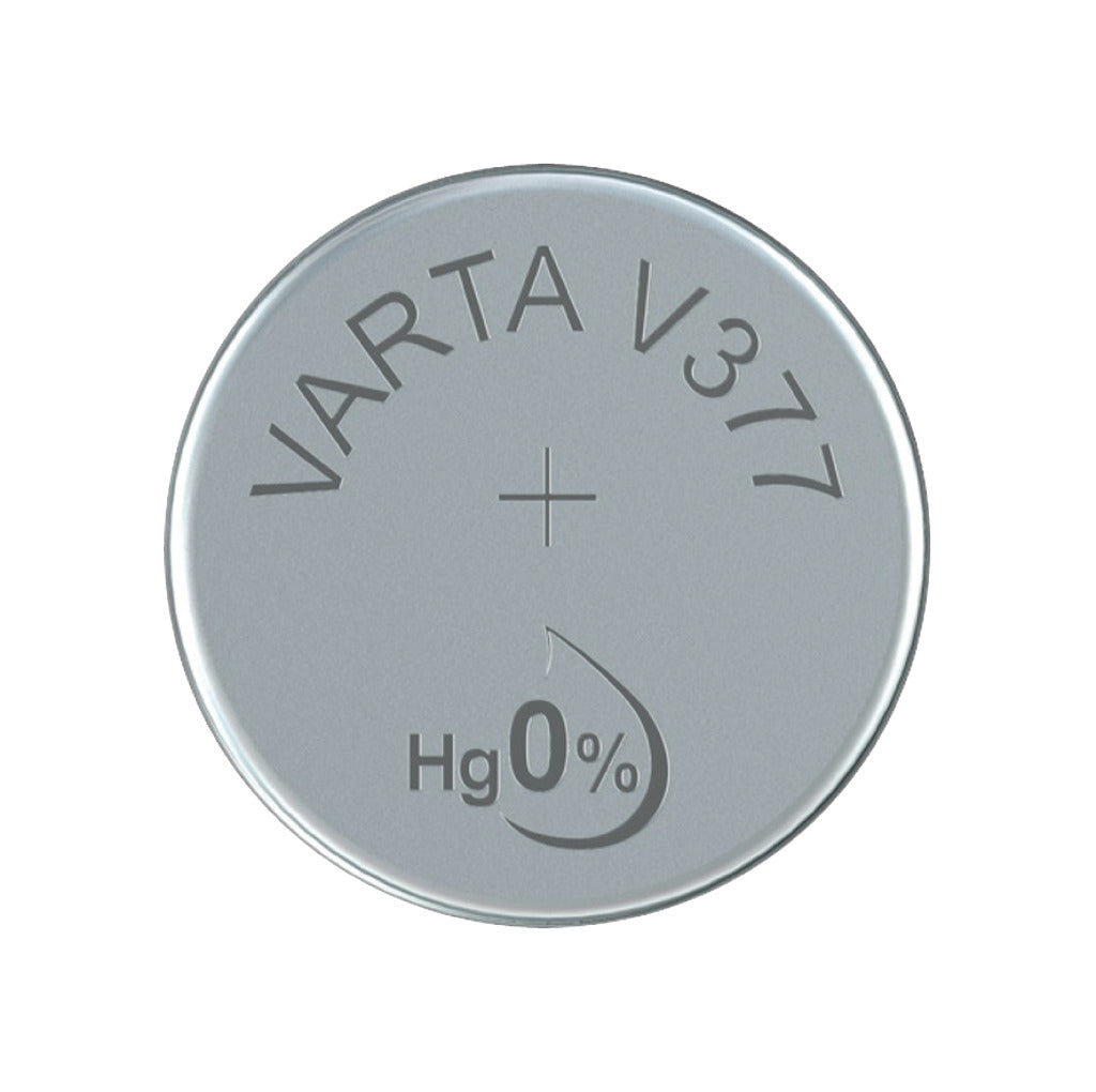 Bateria guzikowa Varta v377 srebrna