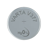 Bateria guzikowa Varta v377 srebrna