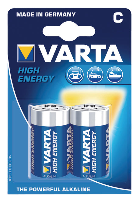 Bateria alkaliczna Varta 4914 2b c lr14 1,5 v high power 10 blistrów