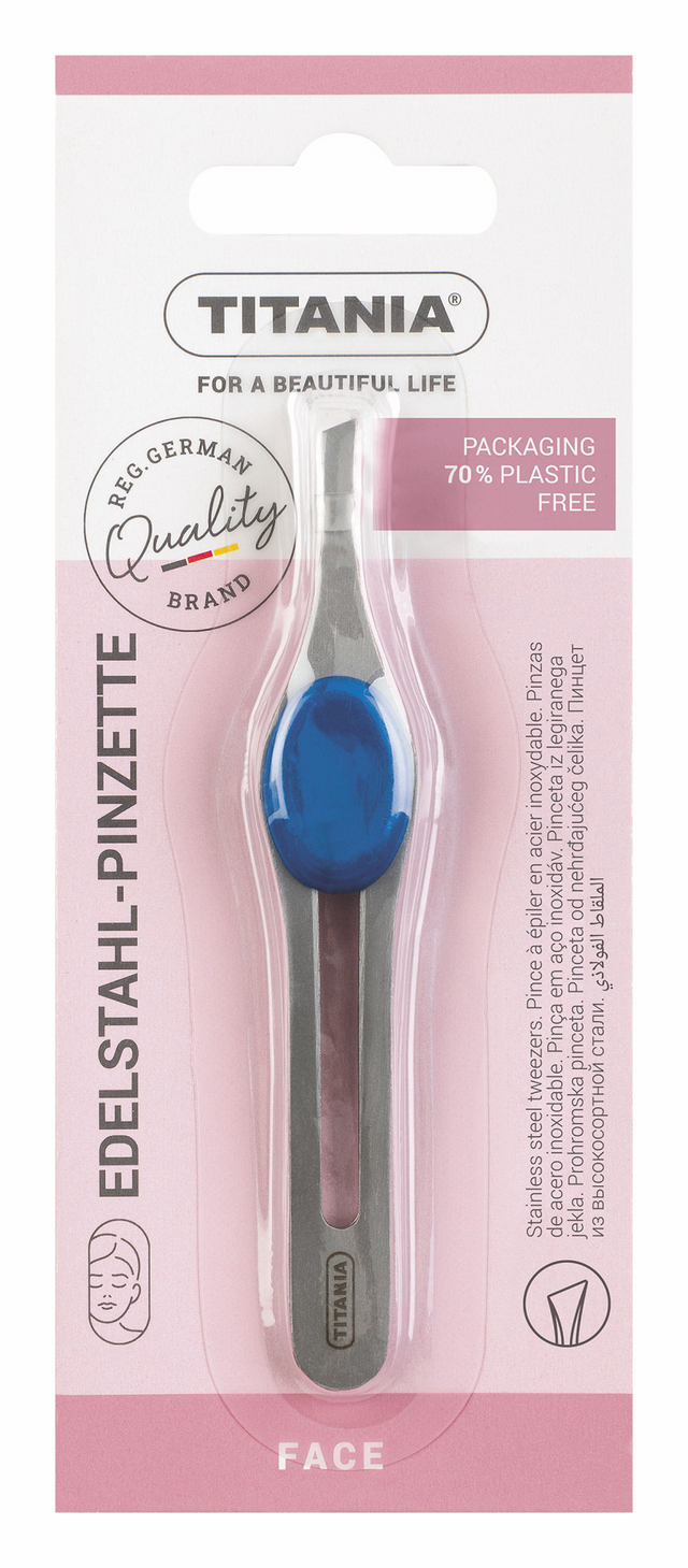 Titania pincet 9.5cm - met handvat