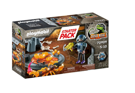 Zestaw startowy Playmobil Dino Rise Walka z ognistym skorpionem - 70909