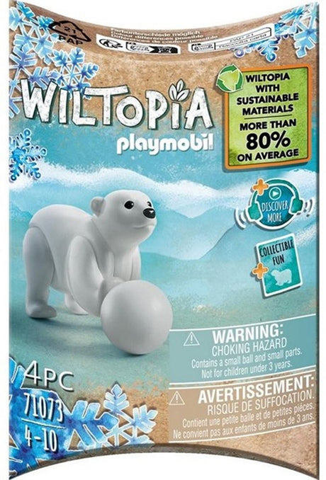 Playmobil Wiltopia mały miś polarny - 71073