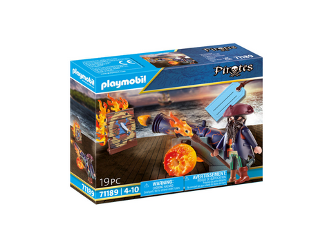 Zestaw upominkowy Playmobil Pirat z armatą - 71189