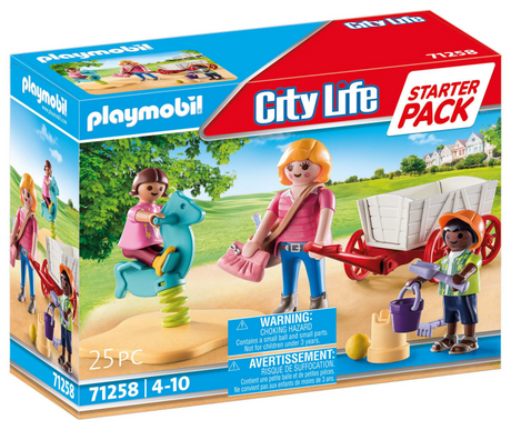 Playmobil Pakiet startowy wychowawca z wózkiem - 71258