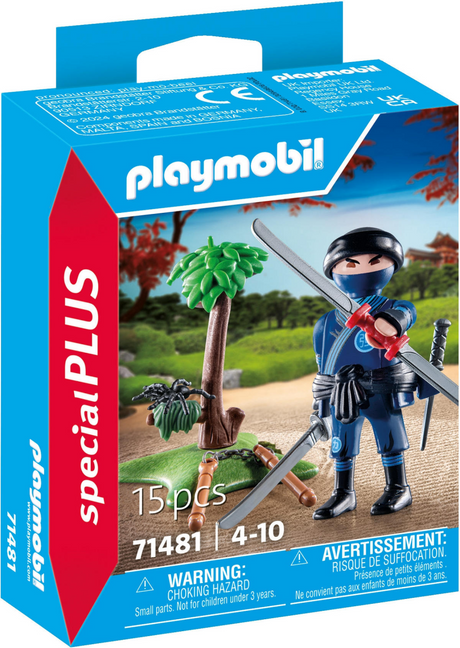 Playmobil special plus ninja z wyposażeniem - 71481