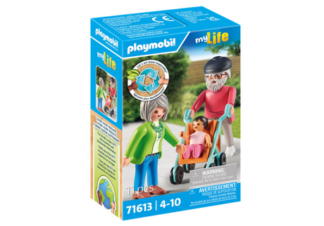 Playmobil moje życie dziadkowie z dzieckiem - 71613