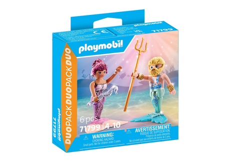 Playmobil 71799 syrenka i tryton | 2 szt
