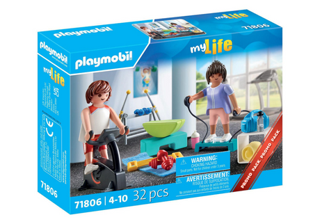 Playmobil moje życie promocyjny trening fitness 71806