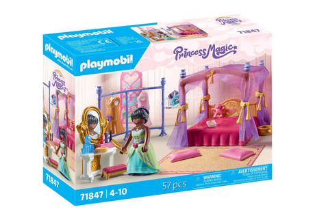 Playmobil magiczna sypialnia księżniczki z garderobą - 71847