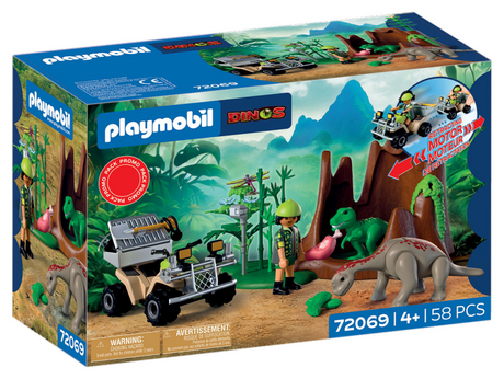 Playmobil schronisko dla dinozaurów - 72069
