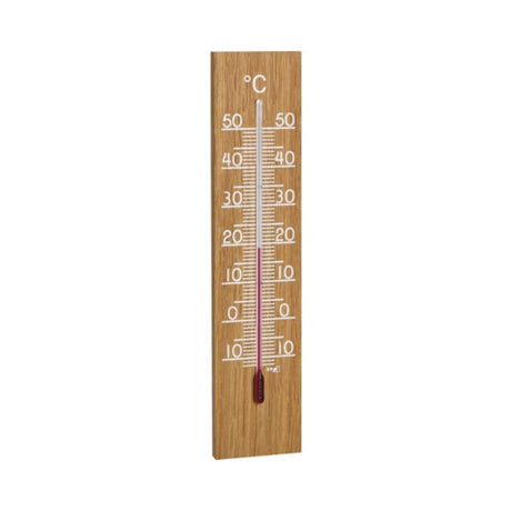 Termometr pokojowy Tfa Dostmann 20cm dąb
