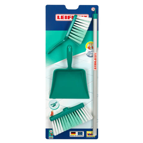 Klein toys theo klein leifheit speelgod veegset turquoise