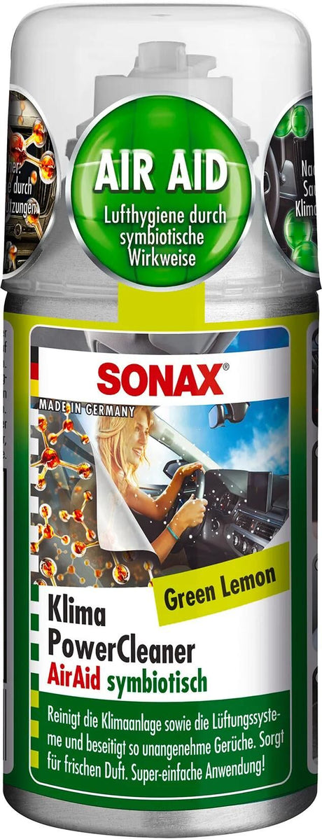 Sonax środek do czyszczenia klimatyzacji klamapowercleaner Airaid środek do czyszczenia klimatyzacji zielona cytryna 100ml