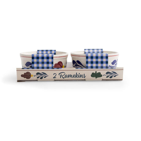 Boerenbont ramekin, opakowanie 2 sztuk, średnica 9,5 cm, ceramika 20 cl