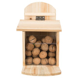 Trixie Squirrel Feed House 20x30x30 cm sosnowy drewno