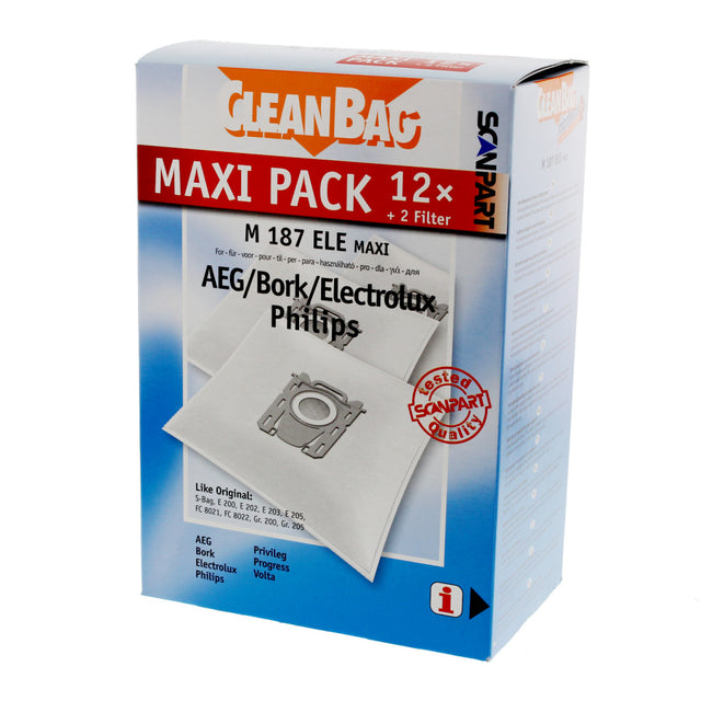 Worek przeciwkurzowy Scanpart Microfleece+ phi ele uniwersalny maxi