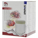 Scanpart Scanpart Pojemniki na jogurt 150ml 8 sztuk