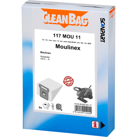 Worek na kurz Scanpart 117mou11 Moulinex Powerstar