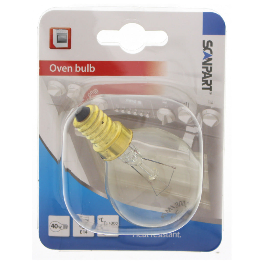 Scanpart 1100000001 f126 lampa do piekarnika e14 40w 300gr. kula