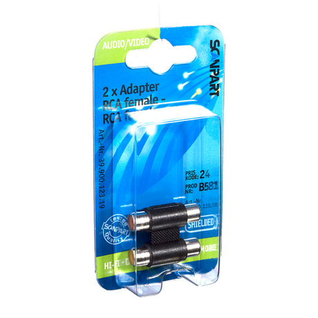 Adapter Scanpart 2tulp(f)-(f)