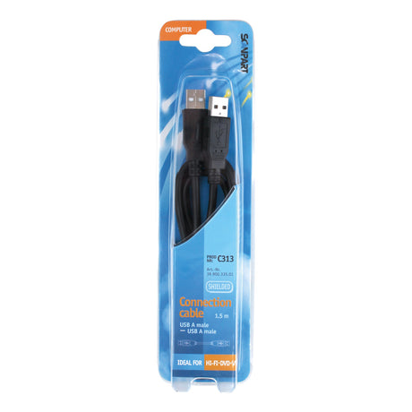 Kabel USB Scanpart C313 a(m)-a(m) 1,5m