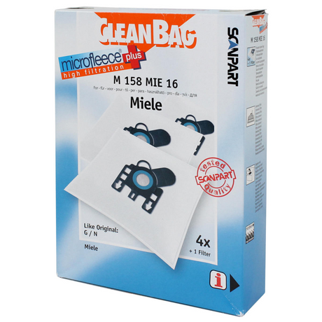 Scanpart m158mie16 worek na kurz z mikropolaru miele g n micro pl