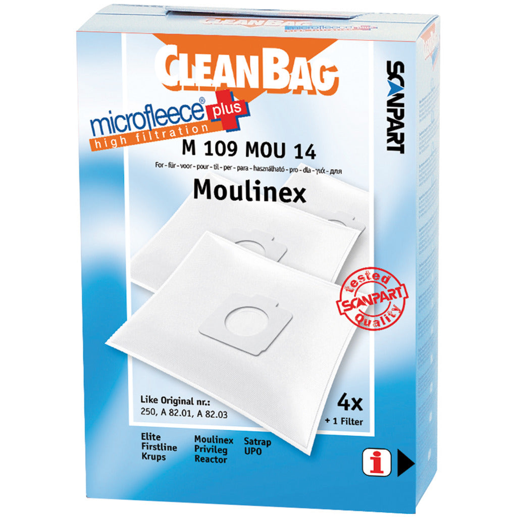 Worek na kurz Scanpart Microfleece+ Moulinex Compact