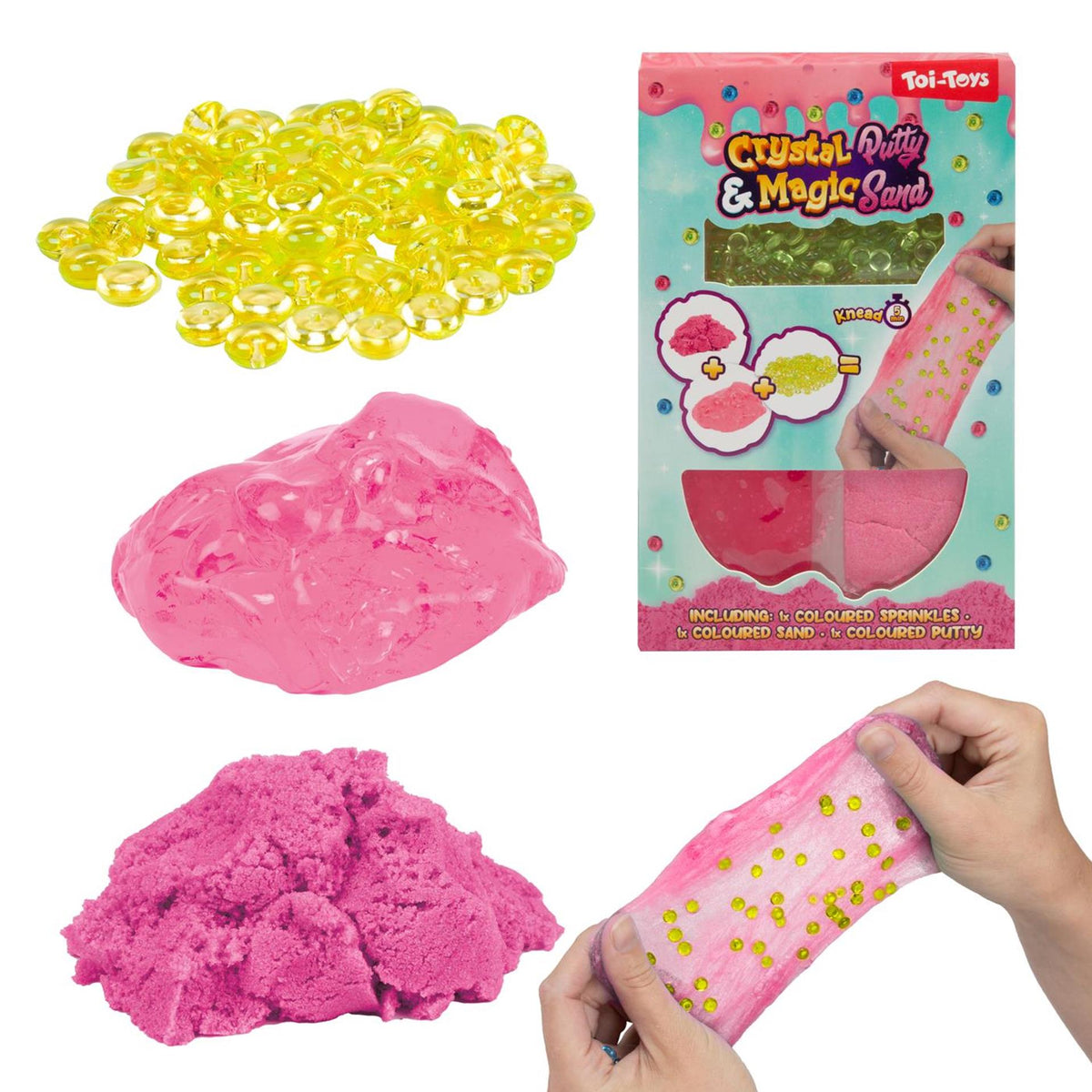 Zestaw 3 mieszanek szpachlowych Toi-toys, różne rodzaje