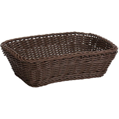 Westmark saleen broodmand rechthoek 31x21x9cm - bruin