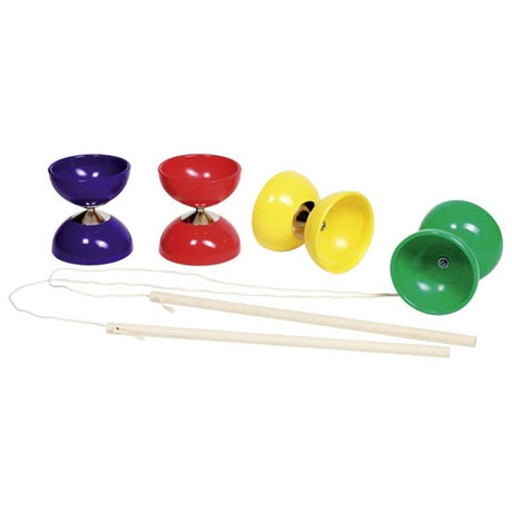 Goki diabolo z 2 drewnianymi patyczkami i sznurkiem