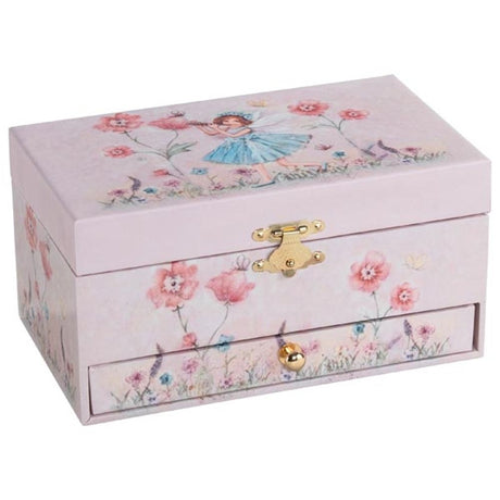 Elf z pozytywką Goki z szufladą. 19x11,2x9,8 w