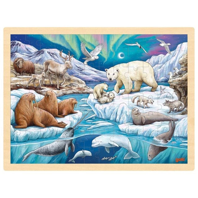 Puzzle Goki, noc polarna. 96 części. 3+