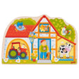 Puzzle z guzikami Goki, moja farma. 7 sztuk. 30x