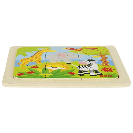 Puzzle farma, zwierzęta morskie itp. 9 części.