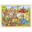 Puzzle Goki, plac budowy. 96 części. 3+