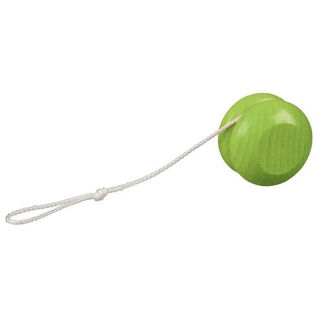 Drewniane jo-jo, zielone. 5cm. 4+