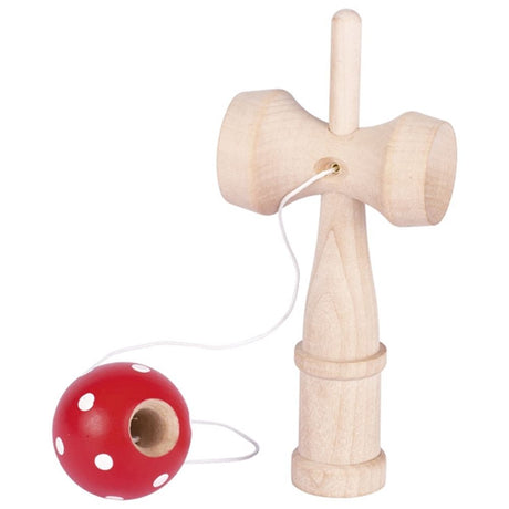 Goki Kendama czerwony. 17cm. 4+