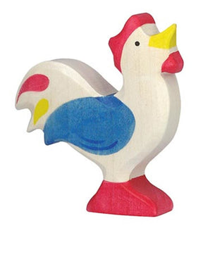 Kogut Holztiger, niebieski. 7,5cm