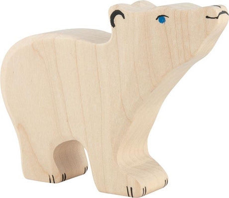 Niedźwiedź polarny Holztiger, mały, z głową do góry. 1