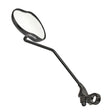 Lustro Ergotec m-99lv mocowanie prawe 122 x 78-66 mm - czarne