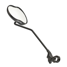 Lustro Ergotec m-99lv mocowanie prawe 122 x 78-66 mm - czarne