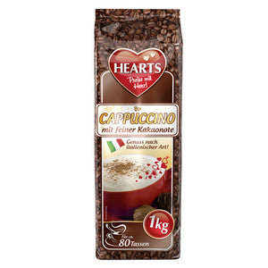 Cappuccino w sercach z delikatnym kakaonote (10x 1000gr)