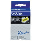Taśma Brother tc601 czarno-żółta 12 mm 7,7m