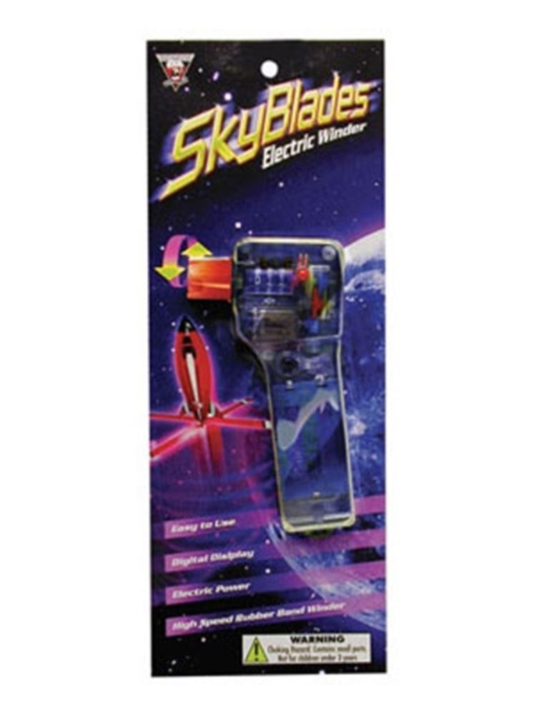 Mechanizm zwijający gumkę samolotową