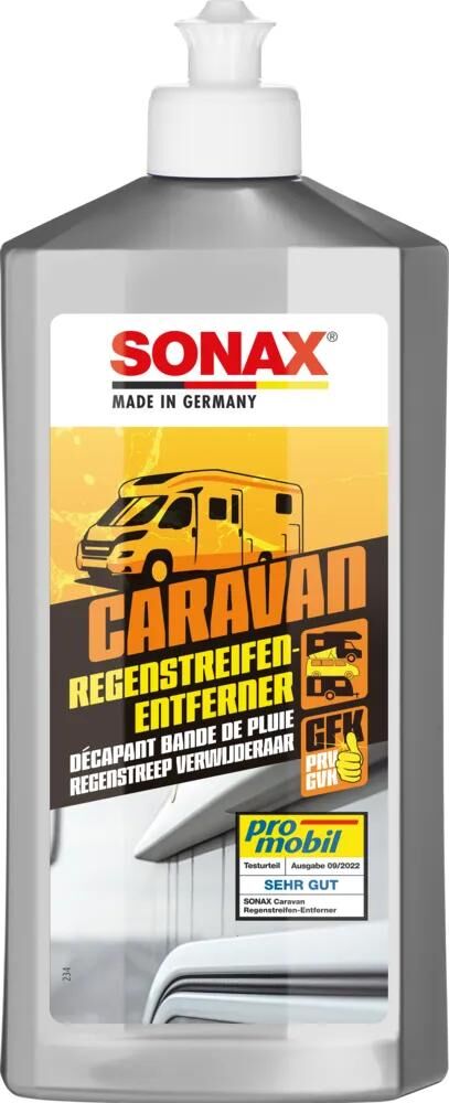 Sonax specjalny środek czyszczący do przyczep kempingowych regenstreifenentferner środek do usuwania pasów deszczowych 500 m
