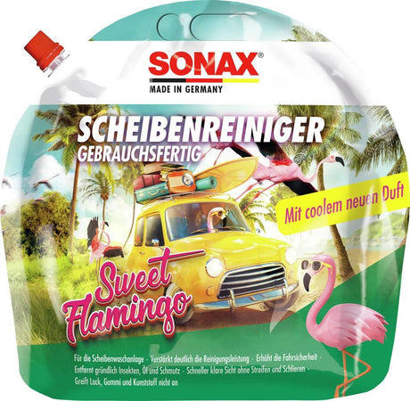 Sonax płyn do czyszczenia okien płyn do szyb 3 l słodki flaming