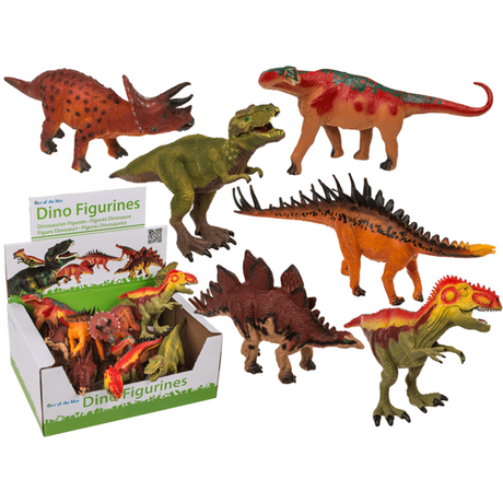 Dinozaur Dsp, ok. 20 cm. 6 kompletów. 12 sztuk