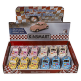 Model samochodu DSP z napędem pull-back. vw beetle pt